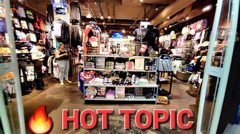 Hot topic hot topic hot topic - Chula Vista , CA 91910 US. 619.585.1797. Mon - Sat11:00AM - 8:00PM. Sun12:00PM - 7:00PM. Get directions. Graphic tees? Band shirts? Anime merchandise? If you’re on the hunt for pop-culture-approved merch, apparel, goods, gifts, and more, look no further than Hot Topic–Chula Vista Center.